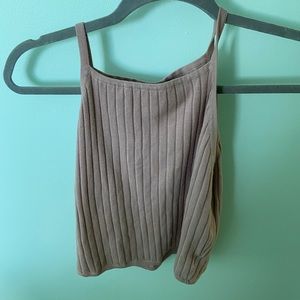 H&M Light pink crop top